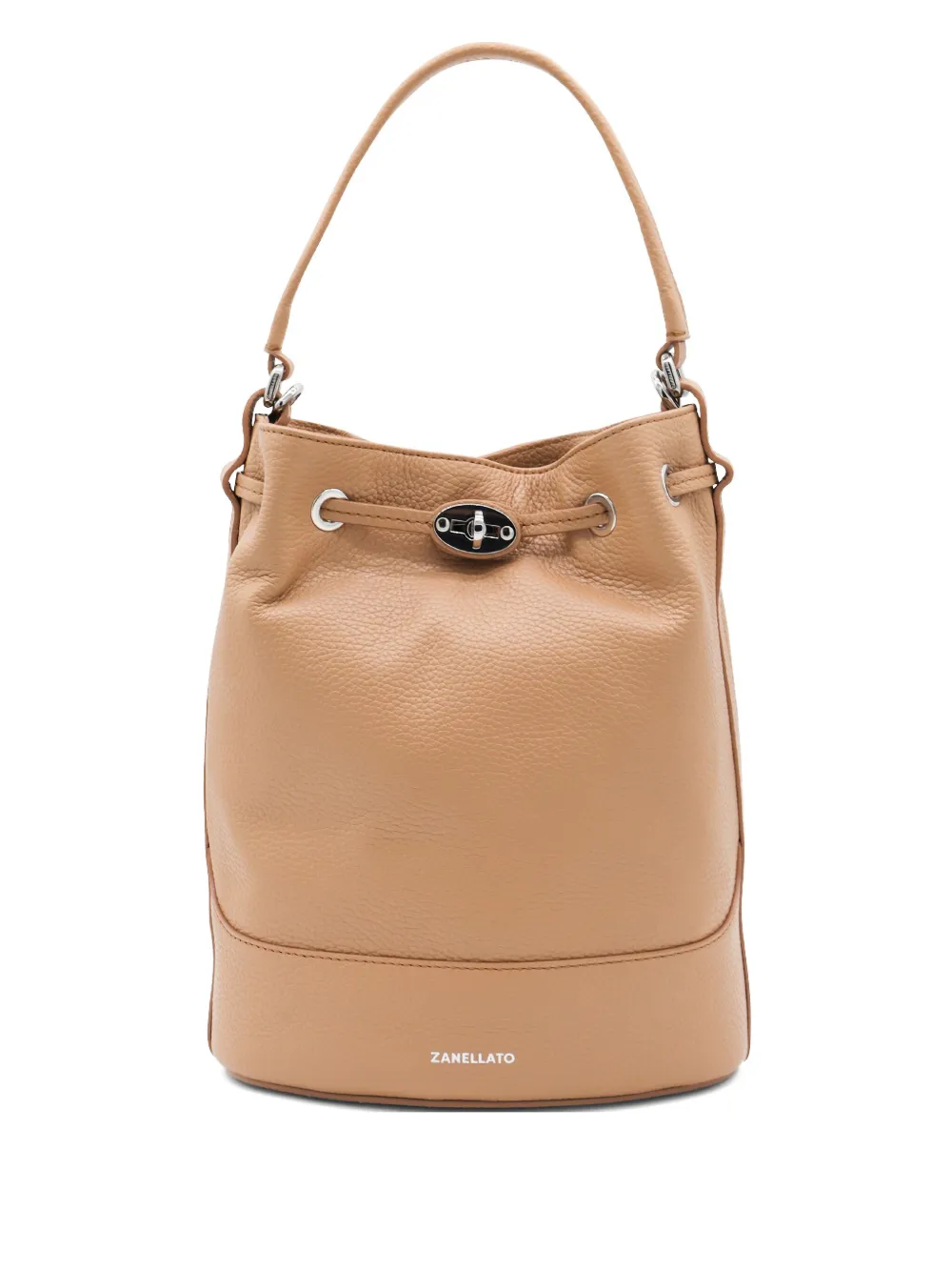 Zanellato Monda leather bucket bag - ブラウン Zanellato Monda leather bucket bag - ブラウン