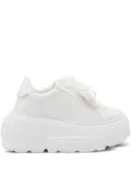 Casadei pearl-embellishment sneakers - White