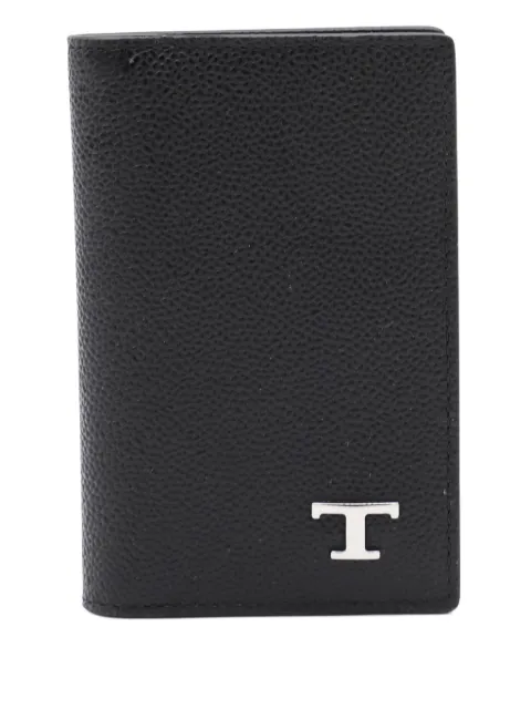 Tod's logo leather cardholder