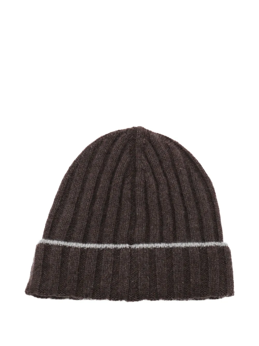 Brunello Cucinelli Muts met logopatch Bruin