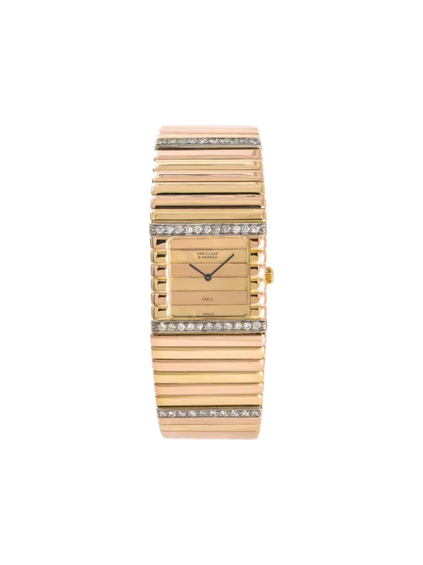 Van Cleef & Arpels Pre-owned Quartz 25mm in Gold