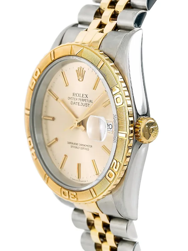 Rolex Datejust 36mm Yellow FARFETCH BH