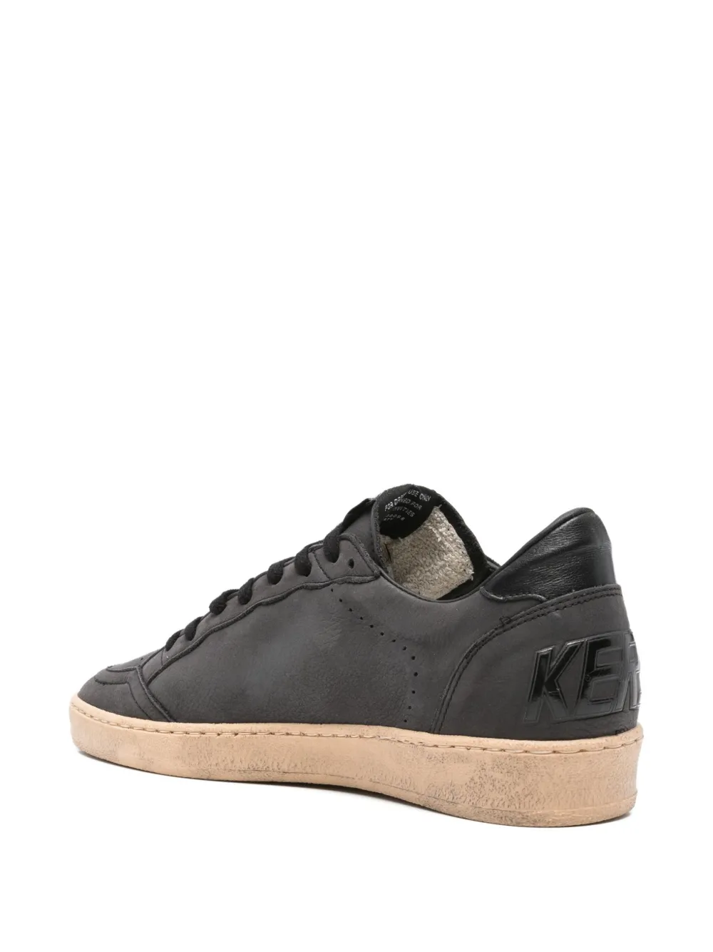 Golden Goose Ball Star leather sneakers Black