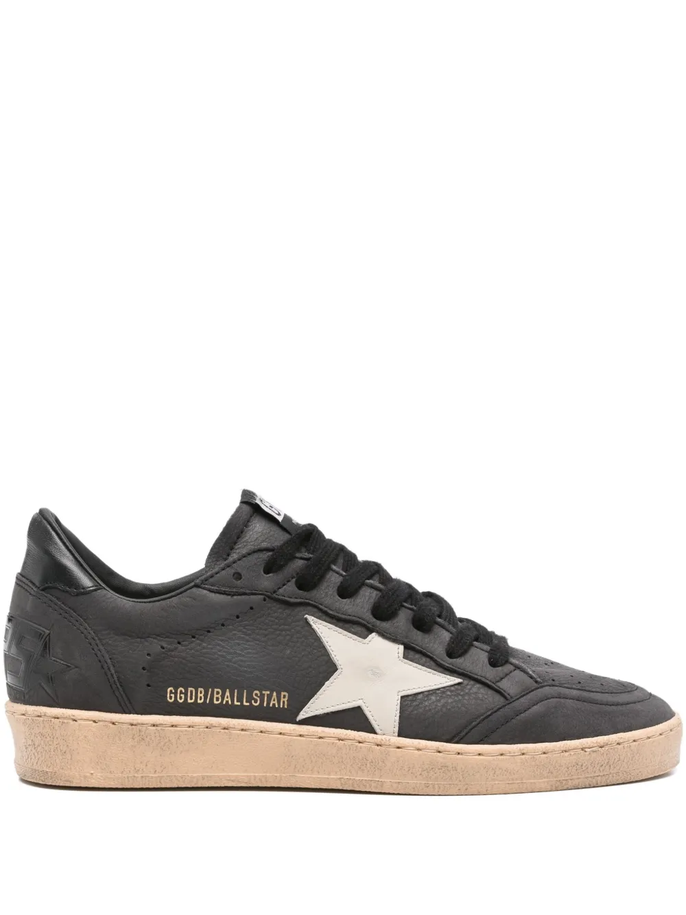 Golden Goose Ball Star leather sneakers Black