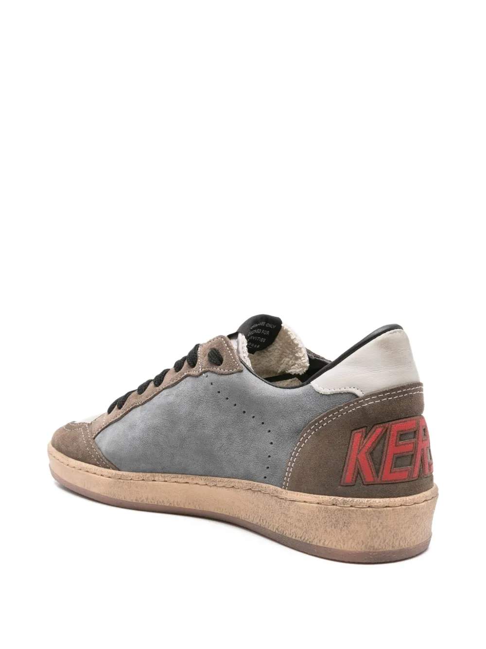 Golden Goose Ballstar suede sneakers Brown
