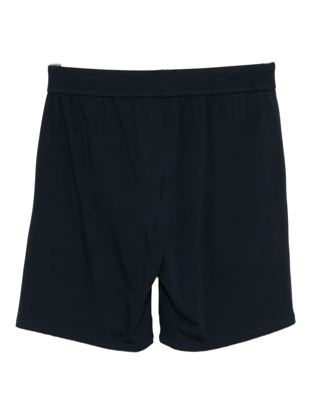 Hugo Boss Logo-print Pyjama Shorts In Black