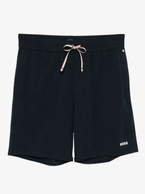 BOSS shorts de pijama con logo estampado