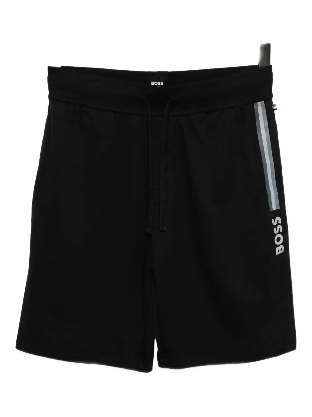 Hugo Boss Logo-printed Shorts In Black