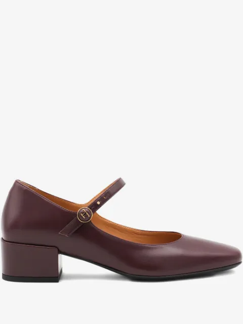 Tod's 35mm Mary Jane block-heel pumps