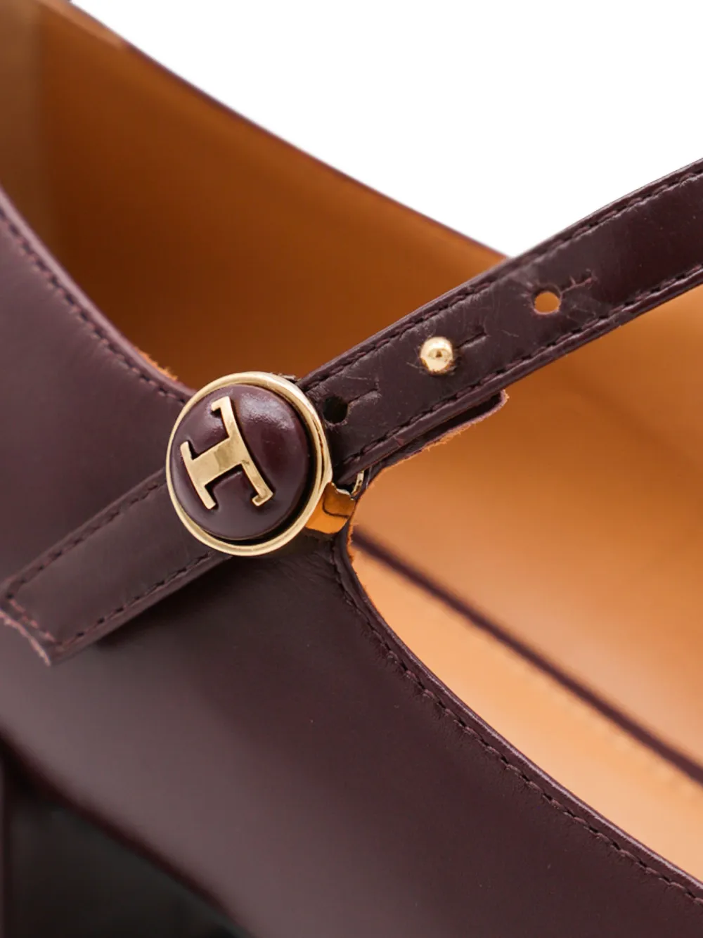 Tod's Scarpe Con Tacco Kraft Chiaro In Red