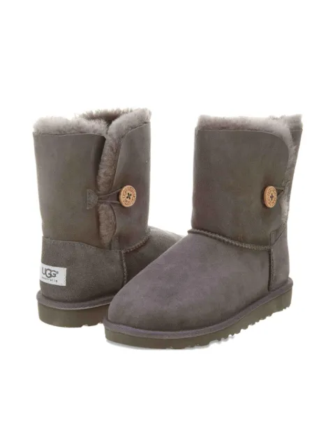 UGG Kids Bailey Button "Grey" boots