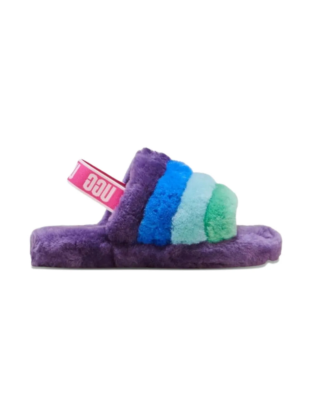 UGG Kids Fluff Yeah "Purple" slippers