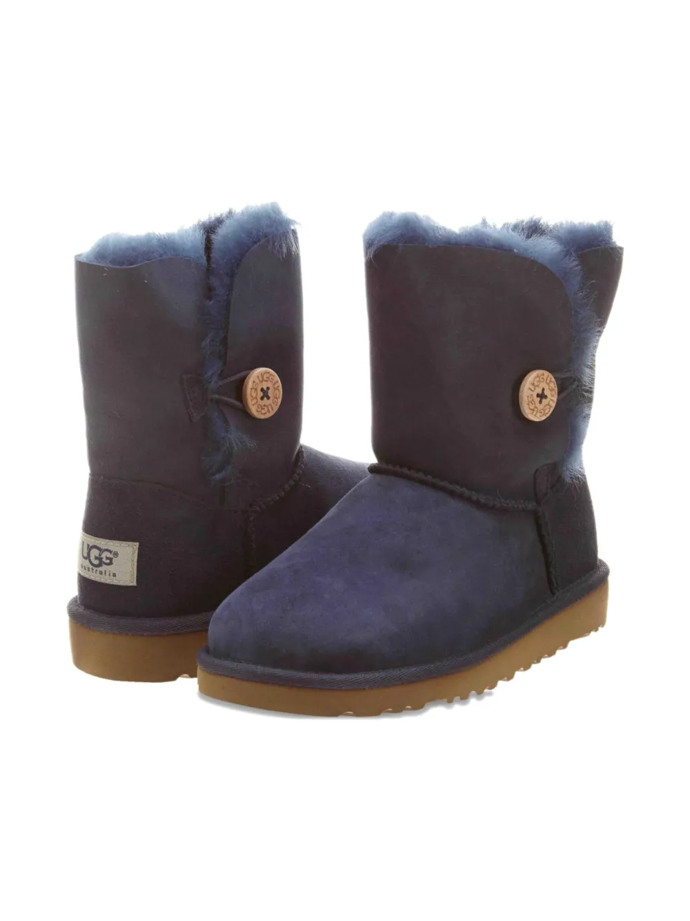 UGG Kids Bailey suede boots Blue