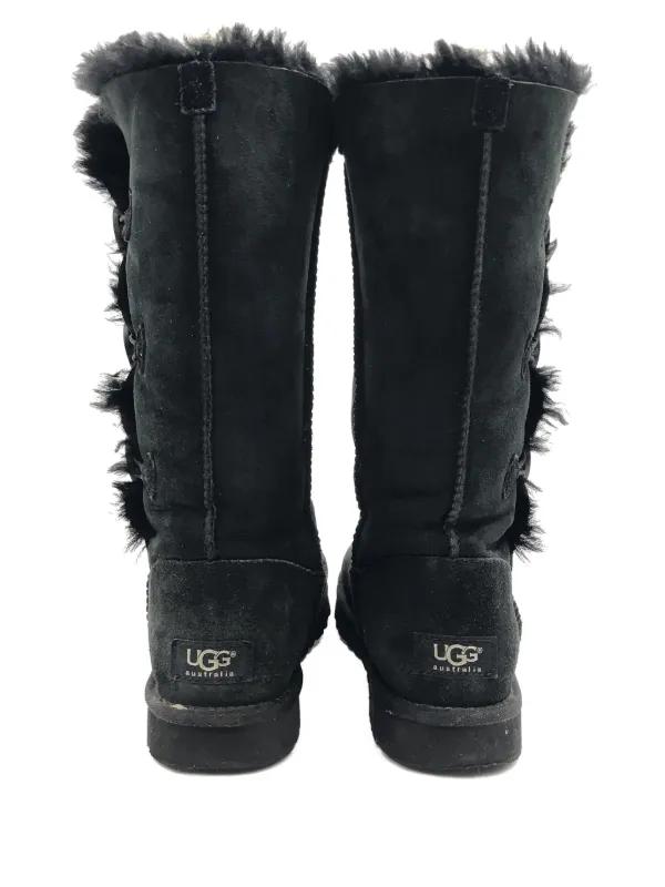 UGG Bailey Button Triplet Boots Black FARFETCH KW