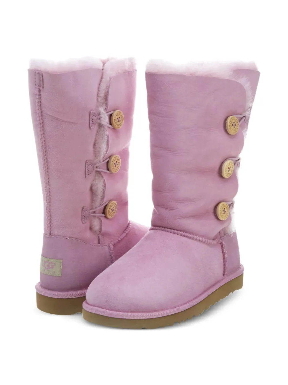 UGG Kids Bailey Button Triplet GS "Rose Quartz" laarzen Roze