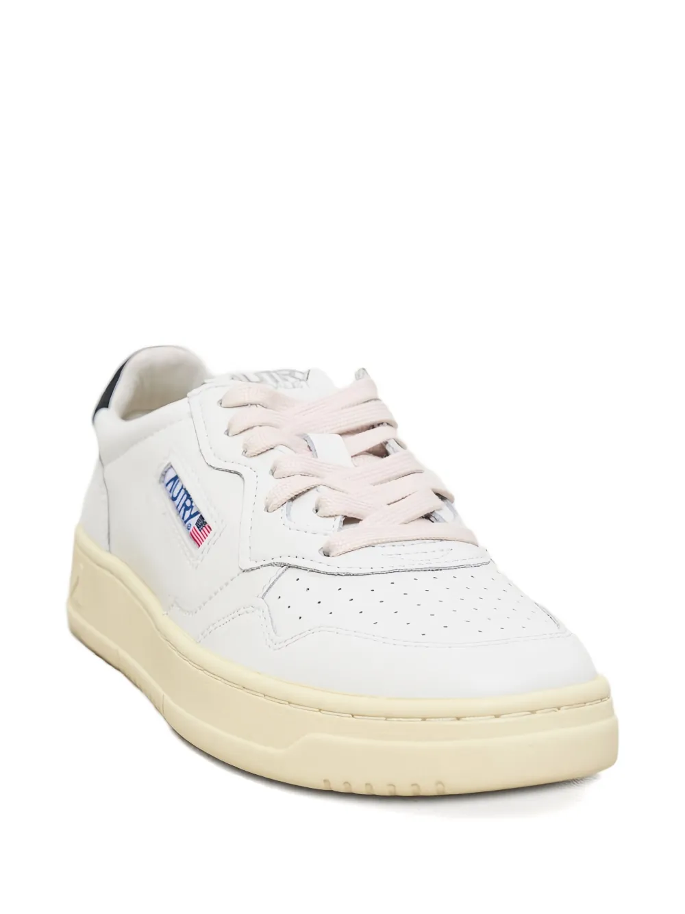 Autry leather-panelled low-top sneakers White