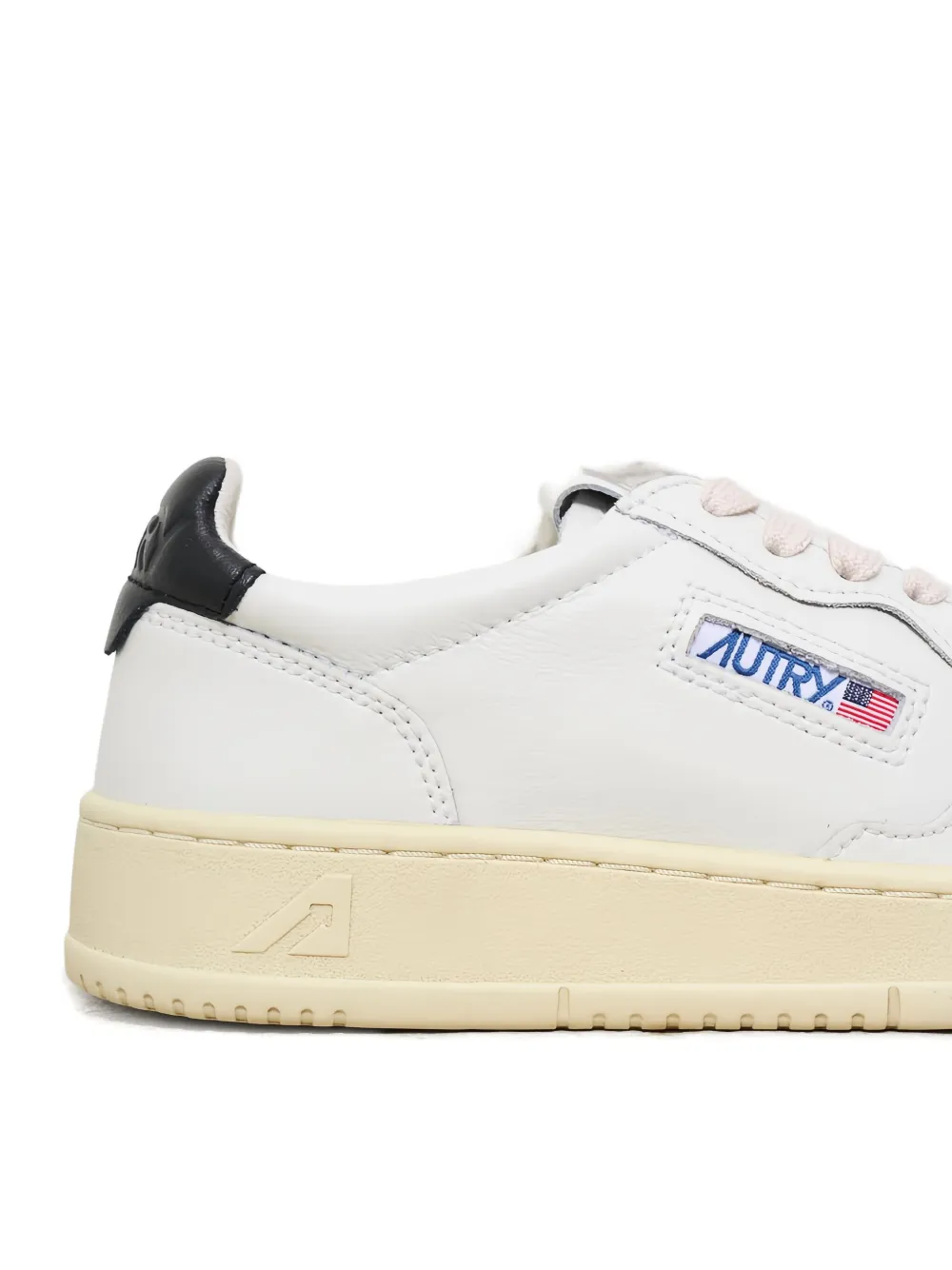 Autry leather-panelled low-top sneakers White