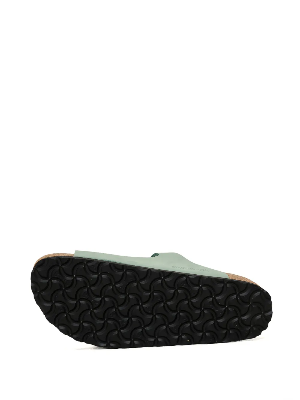 Birkenstock triple buckle flat sandals Green