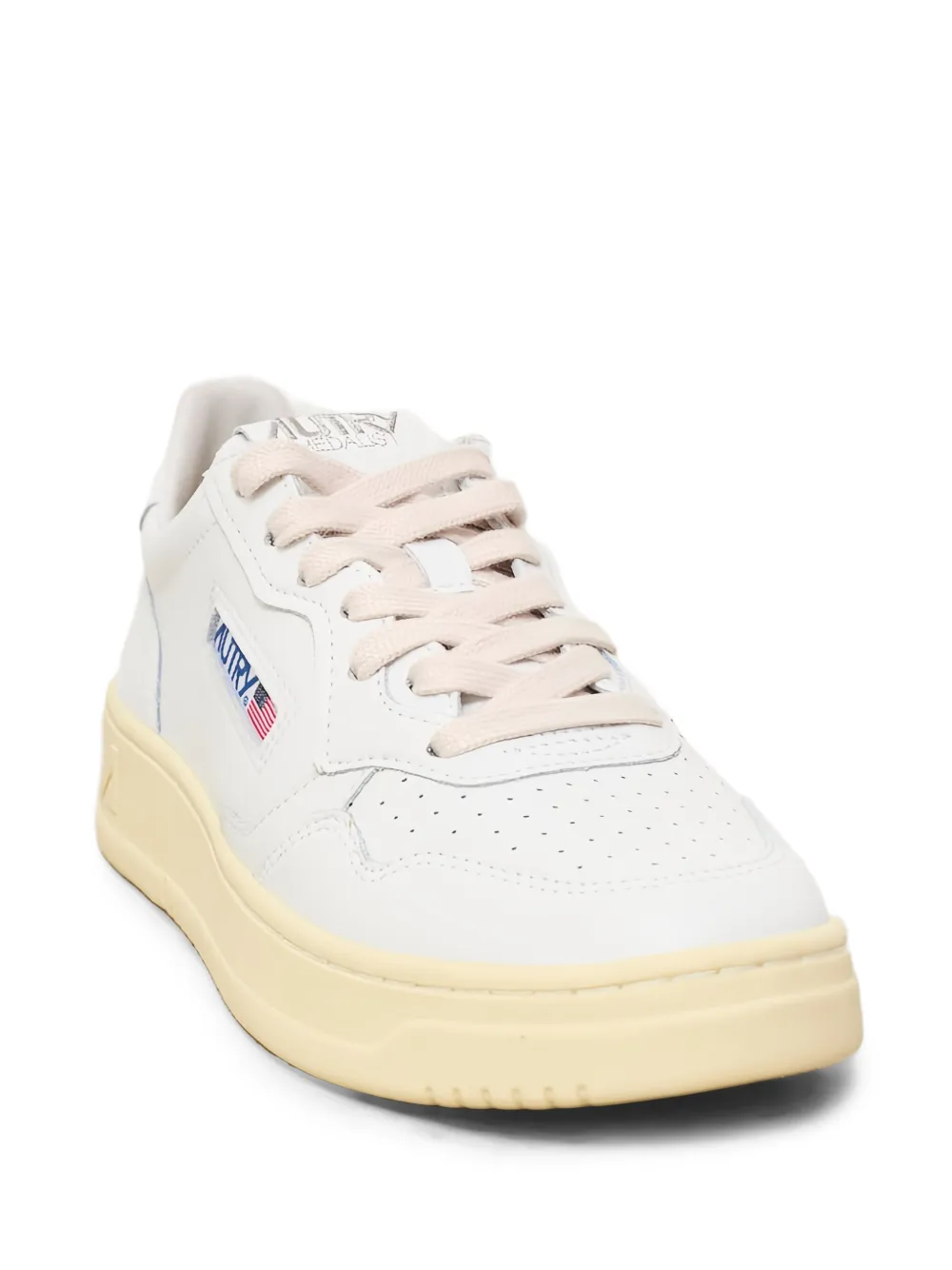 Autry Medalist leather sneakers White