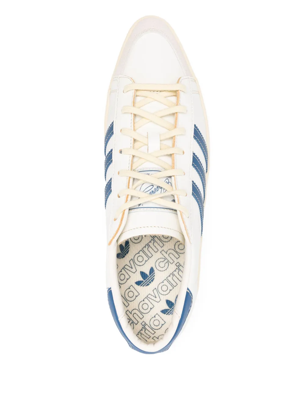 adidas Kareem stripe-details sneakers Neutrals