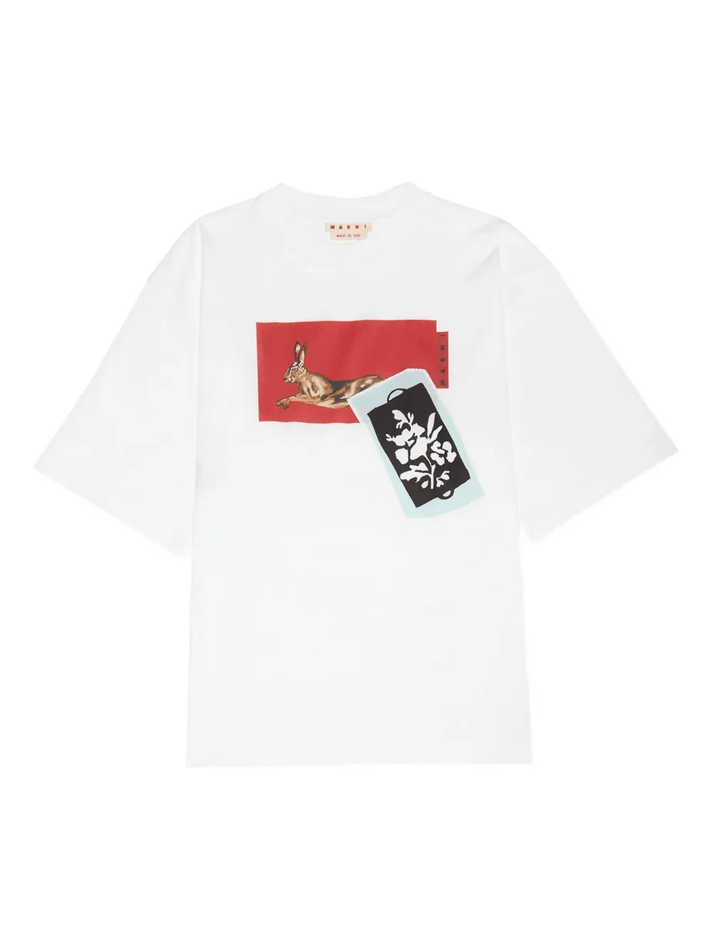 graphic print T-shirt