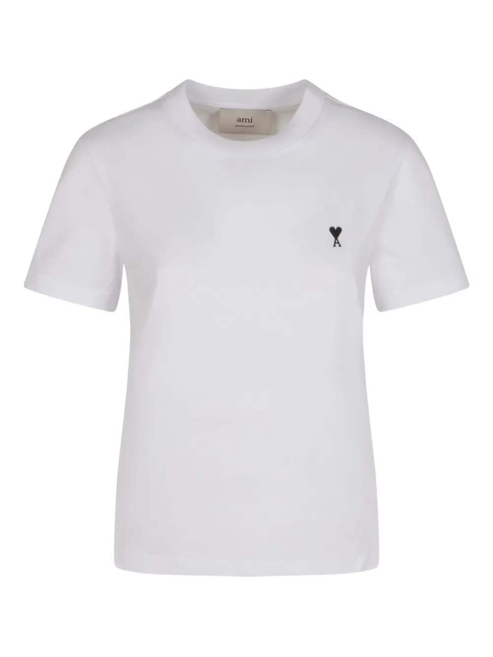 AMI Paris Ami De Coeur cotton T-shirt Wit