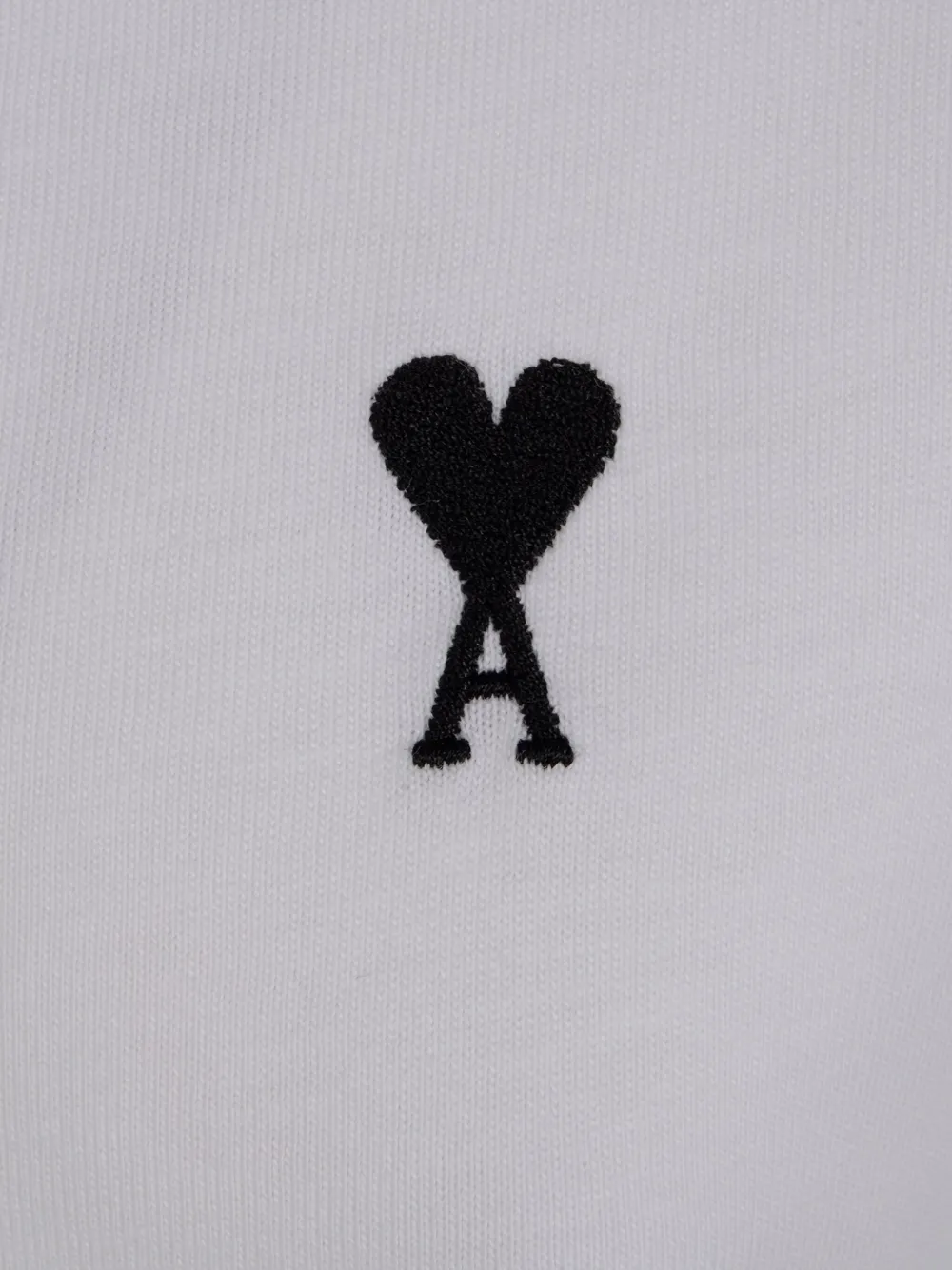 AMI Paris Ami De Coeur cotton T-shirt Wit
