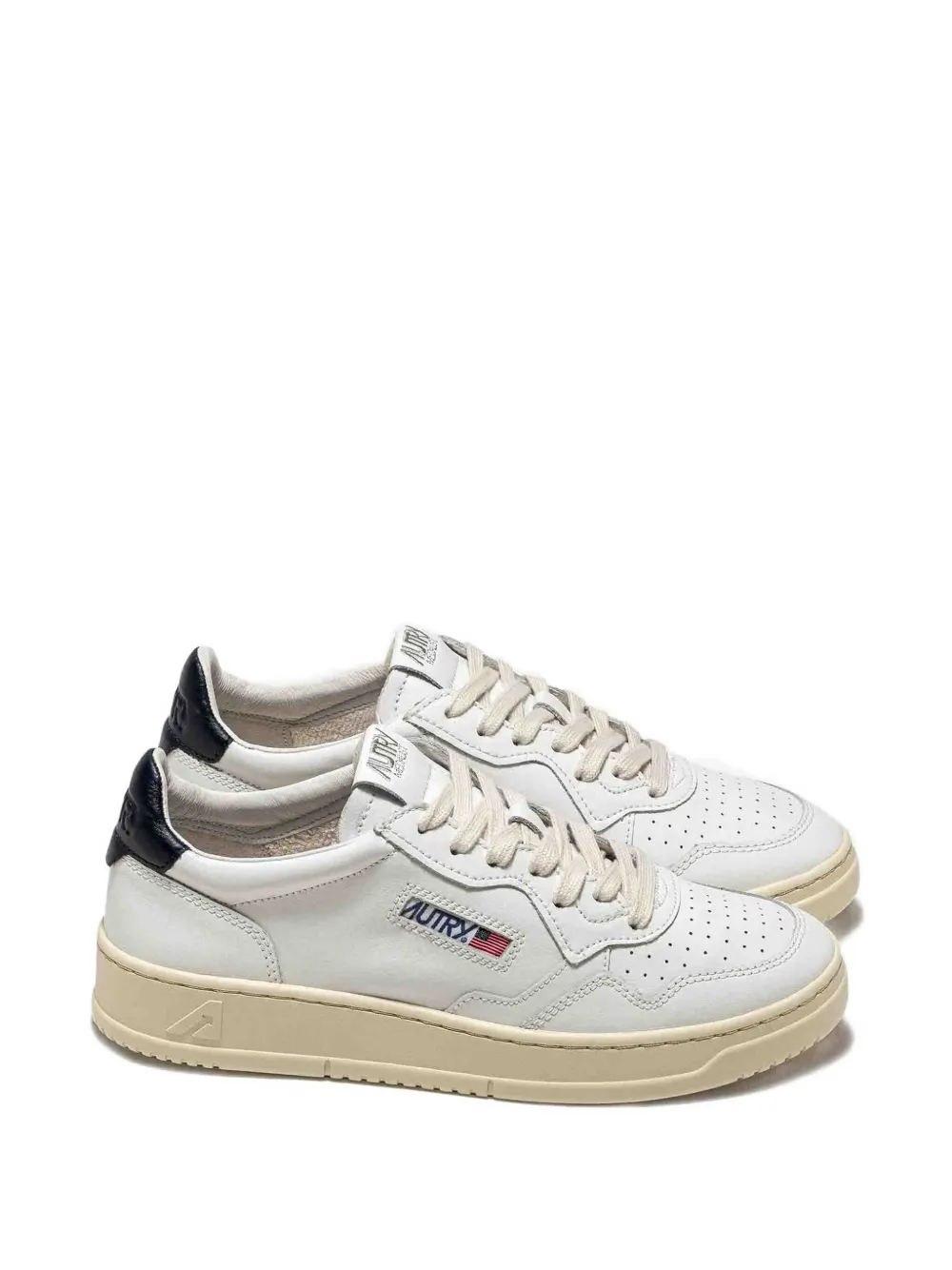 Autry Aulmleat leather sneakers White
