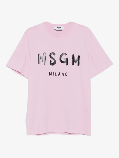 MSGM logo-lettering T-shirt