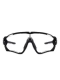 Oakley Jawbreaker shield-frame sunglasses - Black