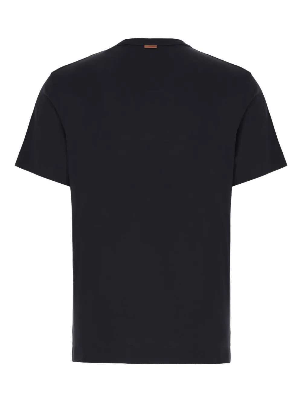 Zegna Poloshirt met geborduurd logo Blauw