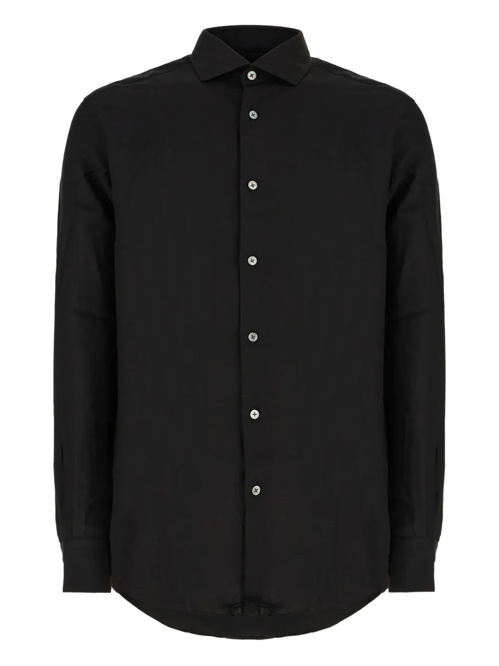 Zegna long-sleeves shirt | Black | Image 1