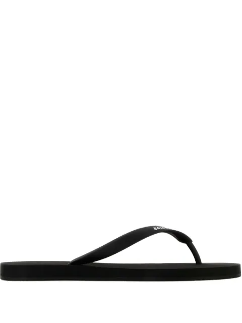 Balenciaga flip flops con logo