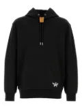 MCM contrast-stitch hooded sweatshirt - Black