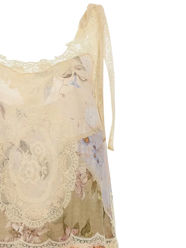 ワンピース Lace Trimmed Floral Dress 0870461580270NEW_03_710.jpg?sw=600