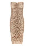 Norma Kamali sequin-embellished dress - Neutrals