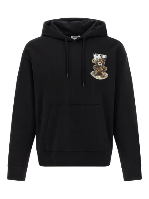 Moschino teddy-print hoodie