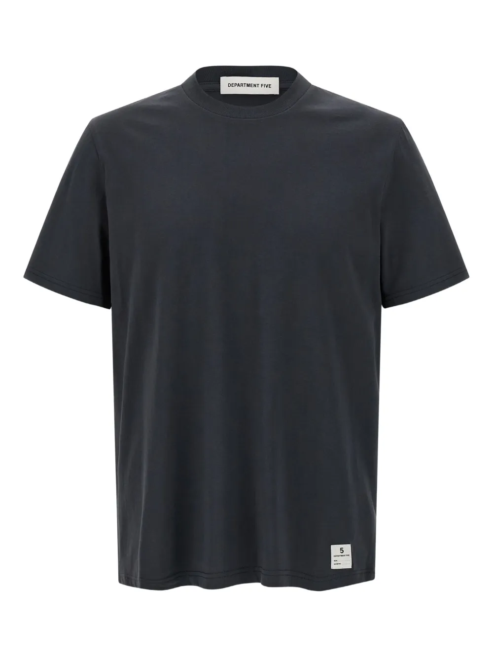 logo-patch crew-neck T-shirt