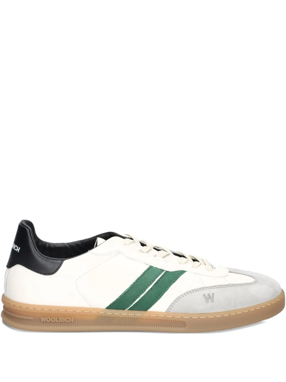 Woolrich leather stripe sneakers | Neutrals | Image 1