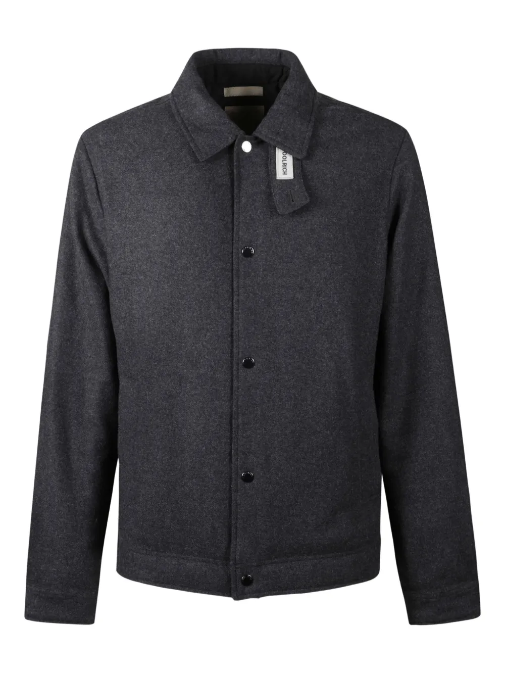 Woolrich felted buttoned jacket | Grey | Image 1