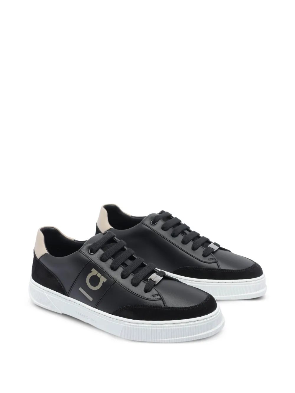 Ferragamo Alaska leather logo sneakers | Low-Tops | Image 2