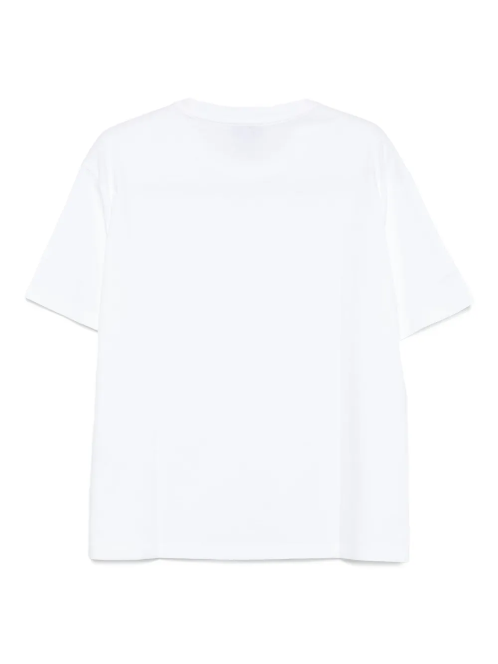 A.P.C. logo cotton T-shirt - Wit