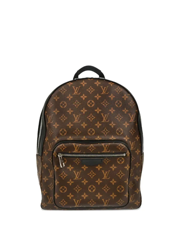 Louis Vuitton Pre-Owned 2018 Macassar Josh Backpack Brown