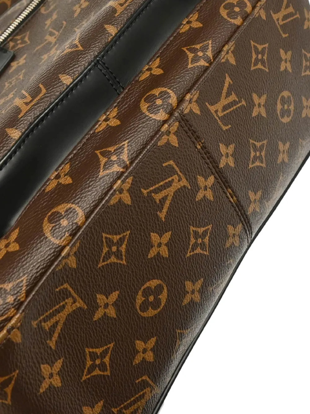 Pre-owned Louis Vuitton 2018 Macassar Josh Backpack In Brown