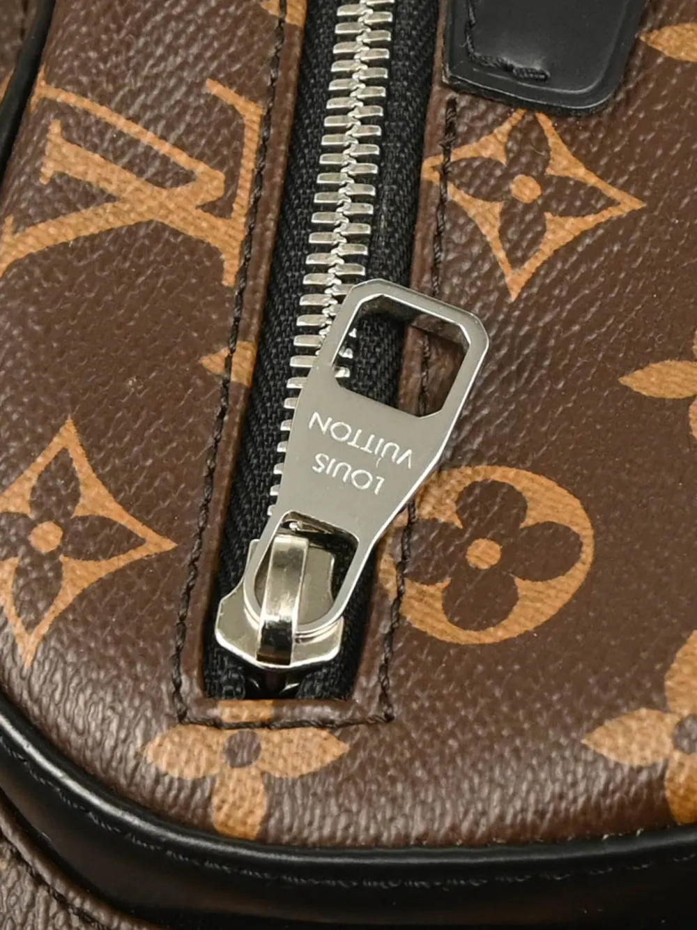 Pre-owned Louis Vuitton 2018 Macassar Josh Backpack In Brown