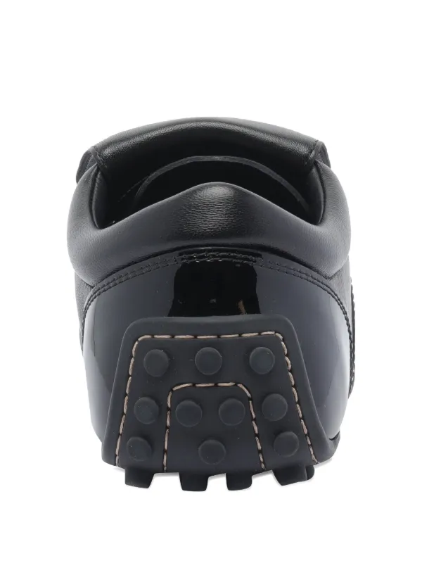 TODS レザー スニーカー ブラック (約23.5cm) Tod's レザースニーカー | ブラック | FARFETCH JP