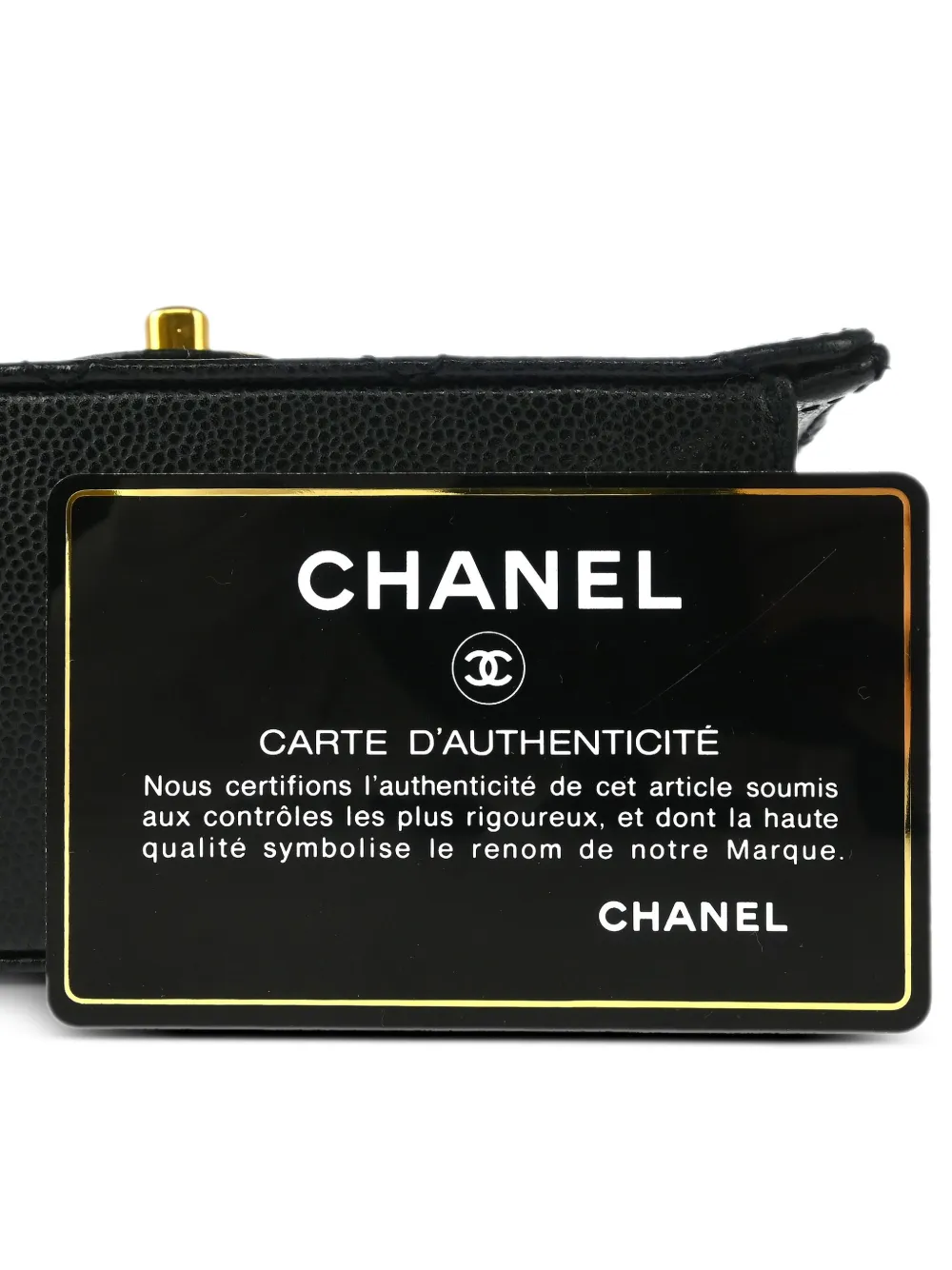 Pre-owned Chanel 1998 Mini Classic Square Flap 17 Shoulder Bag In Black