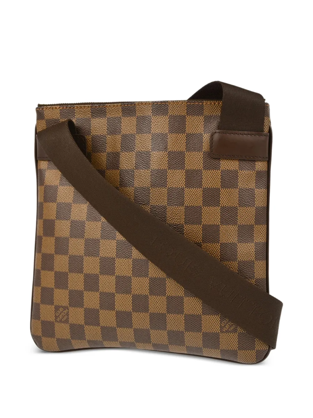  Louis Vuitton Pre-owned 2006 Pochette Damier-pattern Messenger Bag - Brown 