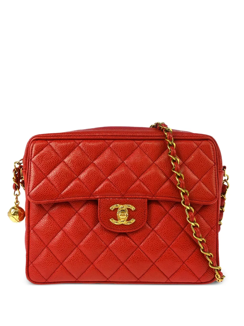CHANEL Pre-Owned 1992 カメラバッグ - レッド CHANEL Pre-Owned 1992 カメラバッグ - レッド