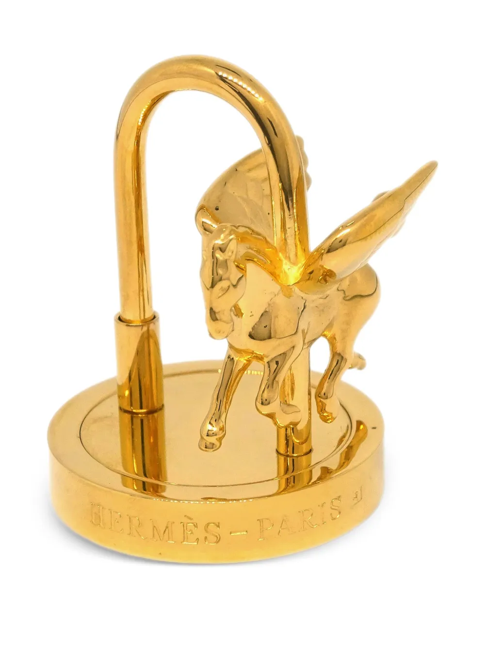 Hermès Pre-Owned 2007 Entrez Dans La Danse! Pegasus カデナ - ゴールドトーン Hermès Pre-Owned 2007 Entrez Dans La Danse! Pegasus カデナ - ゴールドトーン